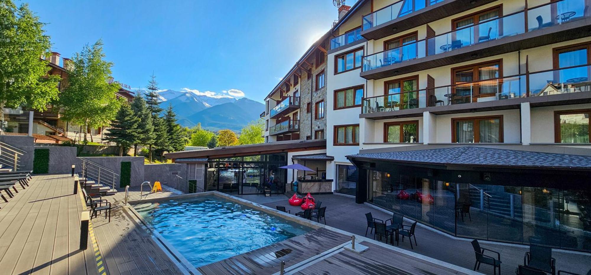 Apartmanica Double Room Apartment 101-12, Big Terrace, St Ivan Rilski 4 Star Spa Resort, Bansko Buitenkant foto